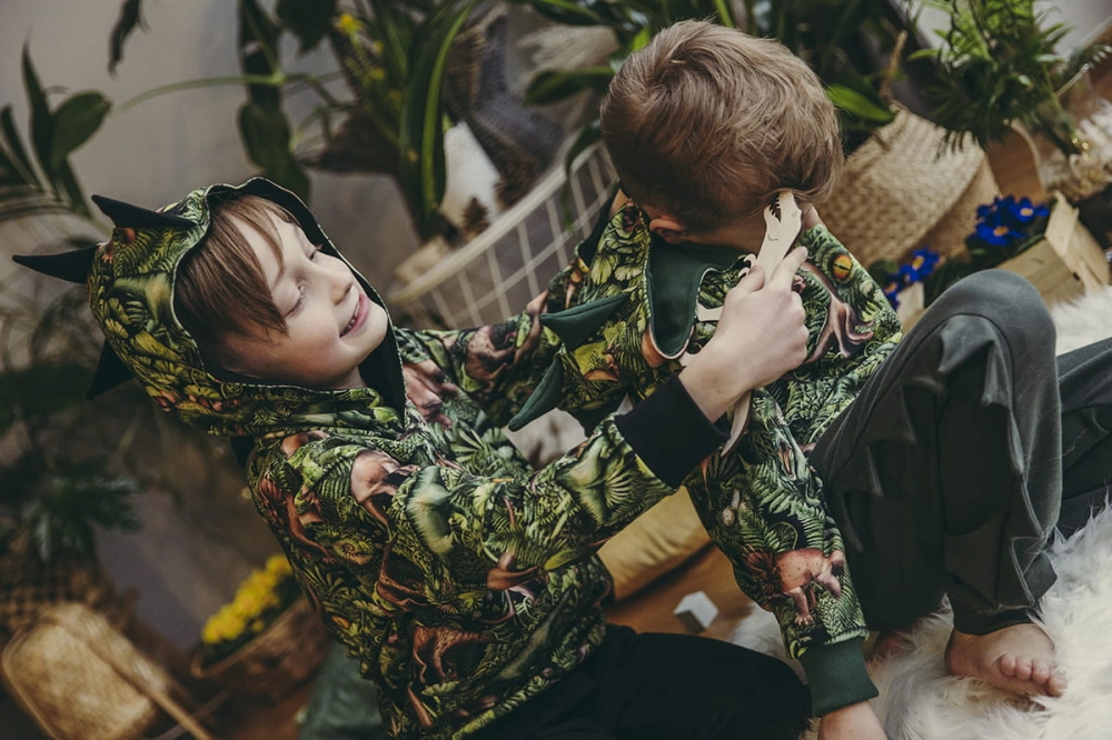 Dziecięca bluza dinozaury Mamaself 2