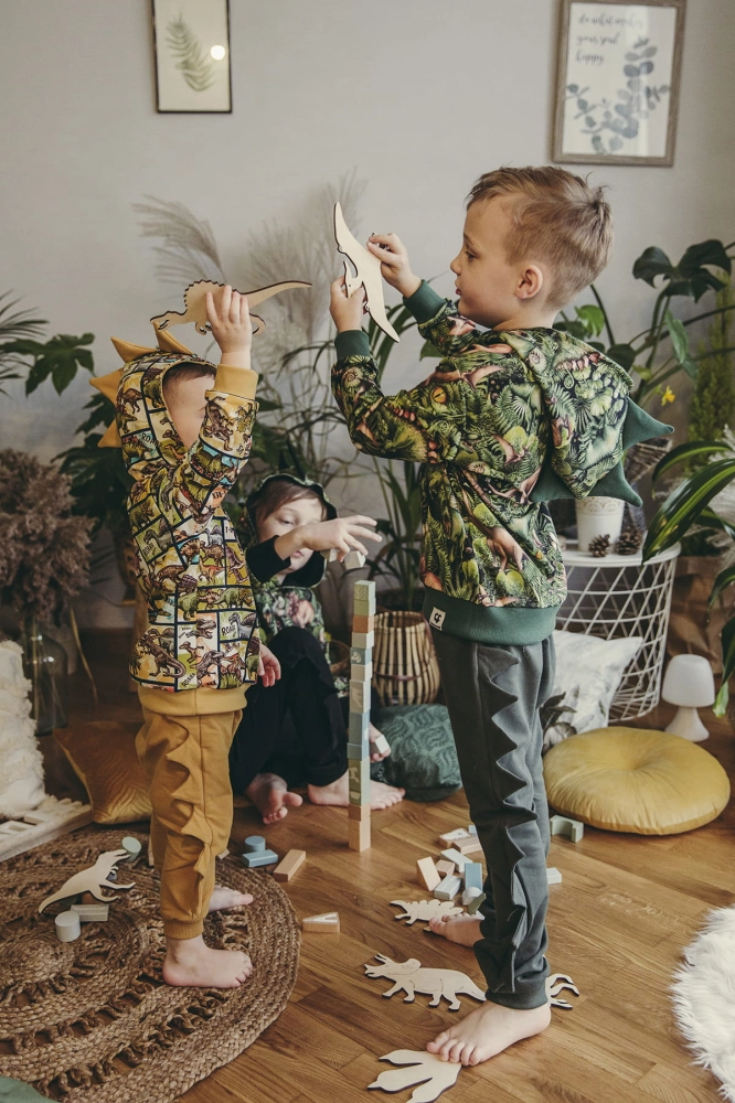 Dziecięca bluza dinozaury Mamaself 3